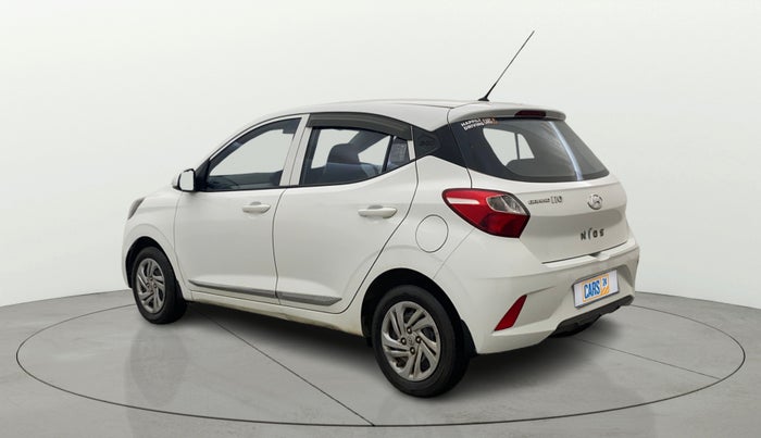 2021 Hyundai GRAND I10 NIOS MAGNA AMT 1.2 KAPPA VTVT, Petrol, Automatic, 66,481 km, Left Back Diagonal