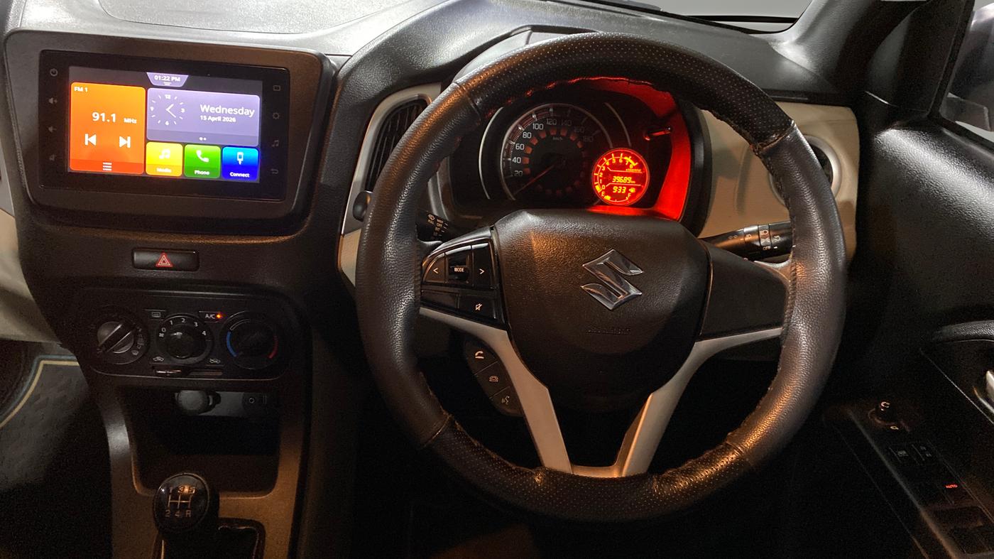 2019 Maruti New Wagon-R ZXI 1.2, Petrol, Manual, 39,674 km, Steering Wheel Close Up