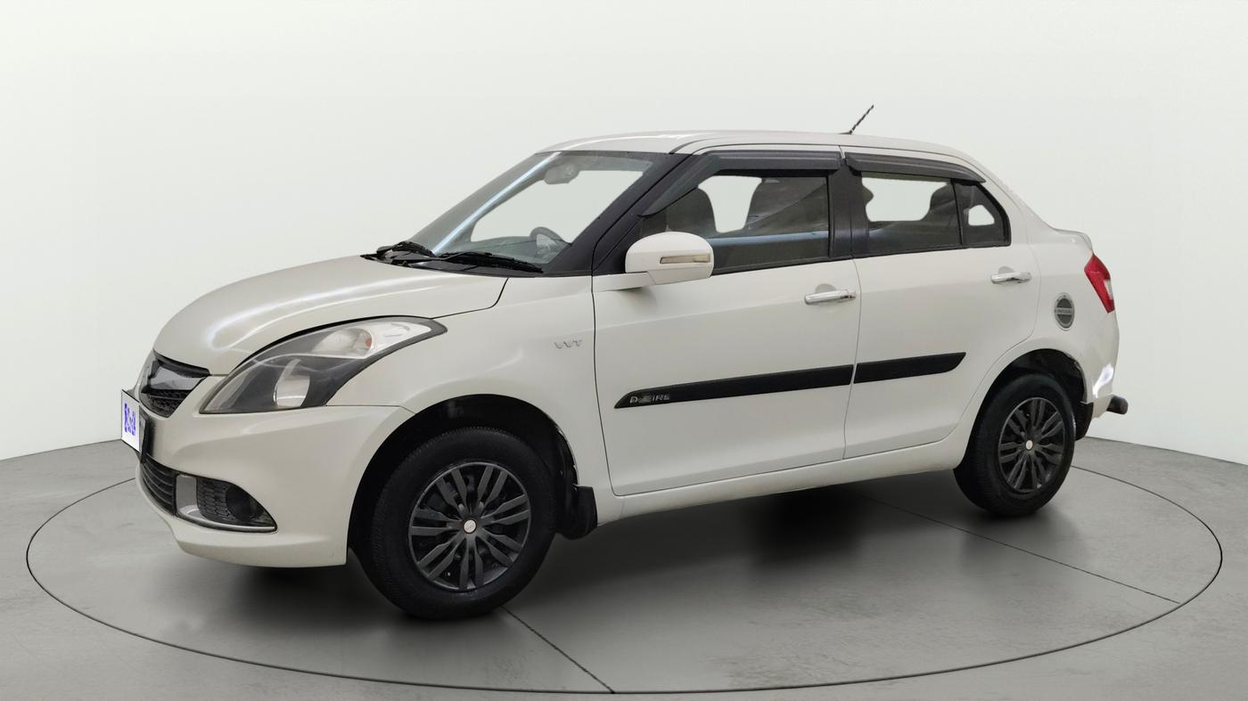 2015 Maruti Swift Dzire VXI, Petrol, Manual, 74,559 km, Left Front Diagonal