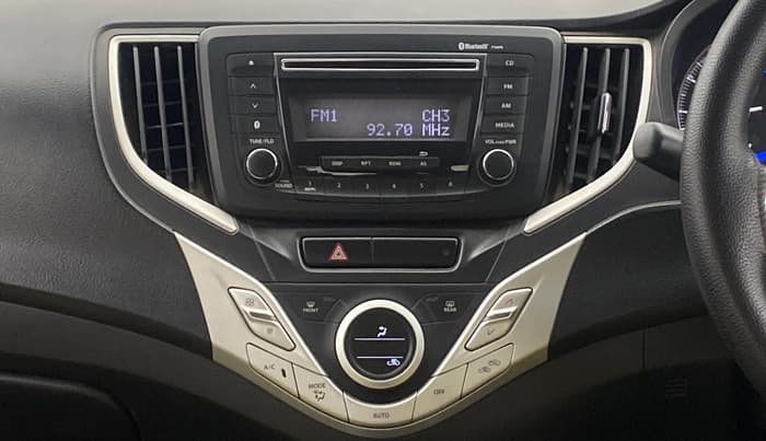 2016 Maruti Baleno DELTA PETROL 1.2, Petrol, Manual, 40,612 km, Air Conditioner