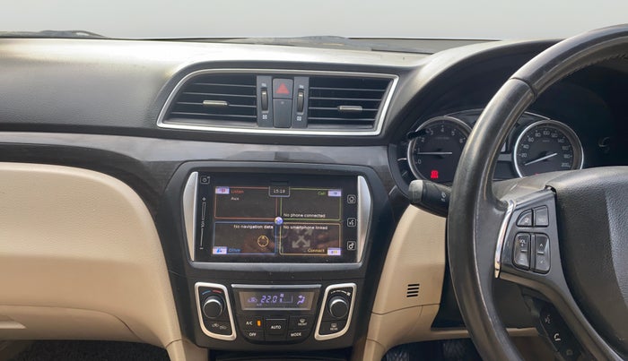 2017 Maruti Ciaz ALPHA 1.4 PETROL, Petrol, Manual, 54,714 km, Air Conditioner