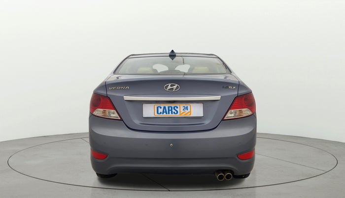 2014 Hyundai Verna FLUIDIC 1.6 VTVT SX OPT, Petrol, Manual, 99,204 km, Back/Rear