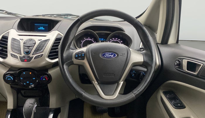 2014 Ford Ecosport TITANIUM 1.5L PETROL AT, Petrol, Automatic, 74,197 km, Steering Wheel Close Up