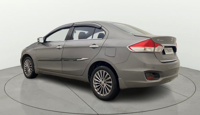 2017 Maruti Ciaz ALPHA  AT 1.4  PETROL, Petrol, Automatic, 1,04,416 km, Left Back Diagonal