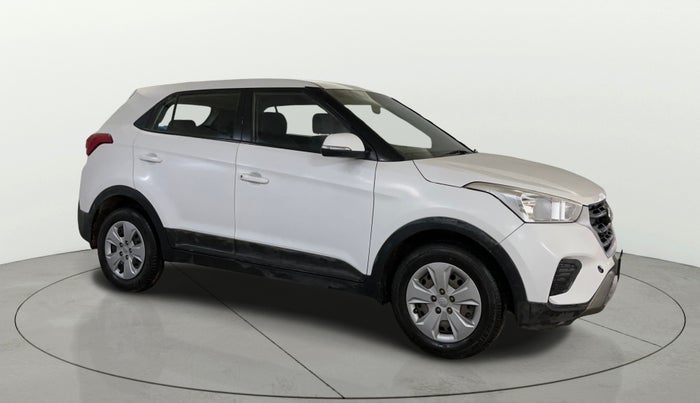 2018 Hyundai Creta E PLUS 1.6 PETROL, Petrol, Manual, 60,896 km, Right Front Diagonal