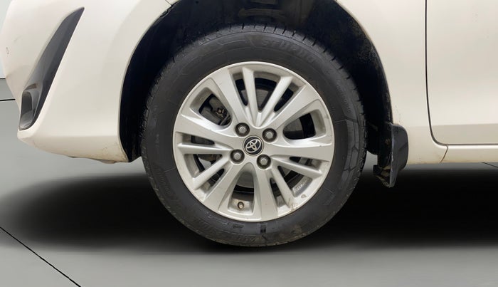 2018 Toyota YARIS V MT, Petrol, Manual, 1,27,552 km, Left Front Wheel
