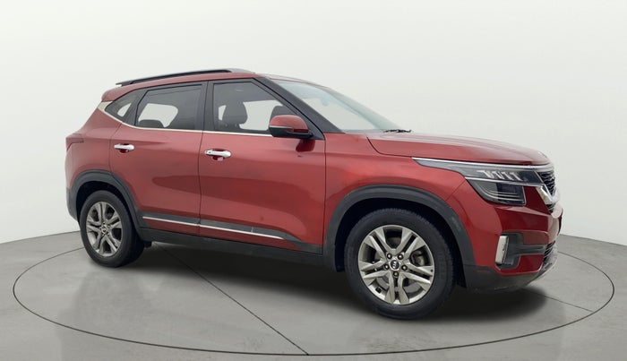 2020 KIA SELTOS HTX IVT 1.5 PETROL, Petrol, Automatic, 76,401 km, Right Front Diagonal