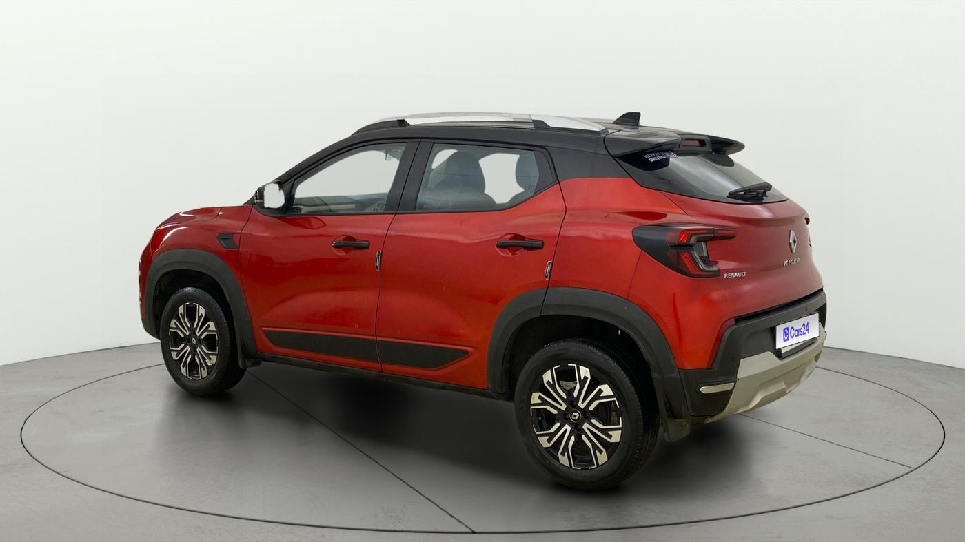 2022 Renault Kiger RXT (O) AMT DUAL TONE, Petrol, Automatic, 44,713 km, Left Back Diagonal