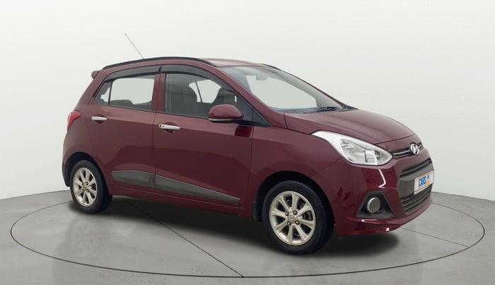 2015 Hyundai Grand i10 ASTA AT 1.2 KAPPA VTVT, Petrol, Automatic, 50,222 km, Right Front Diagonal