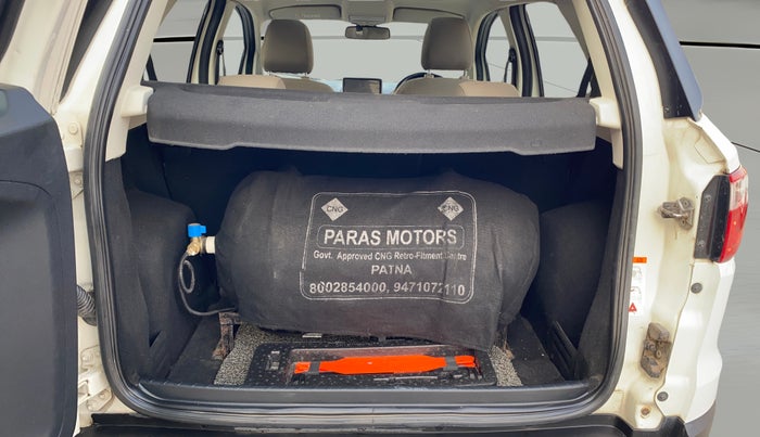 2019 Ford Ecosport TITANIUM + 1.5L PETROL, CNG, Manual, 1,24,698 km, Boot Open Zoomed View