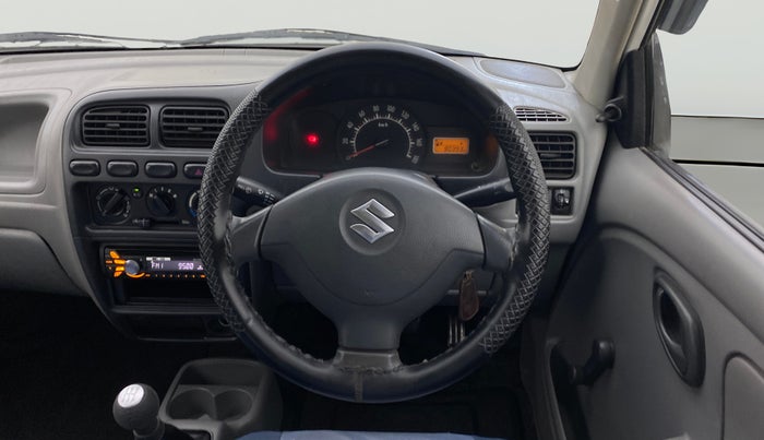 2013 Maruti Alto K10 LXI, Petrol, Manual, 90,391 km, Steering Wheel Close Up