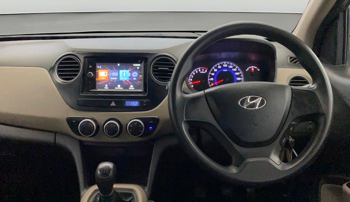 2015 Hyundai Grand i10 MAGNA 1.2 KAPPA VTVT, Petrol, Manual, 37,293 km, Steering Wheel Close Up