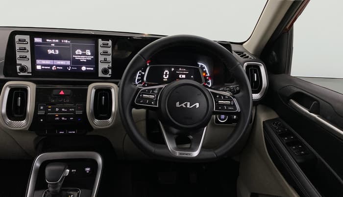 2023 KIA SONET HTX 1.0 DCT, Petrol, Automatic, 14,001 km, Steering Wheel Close Up