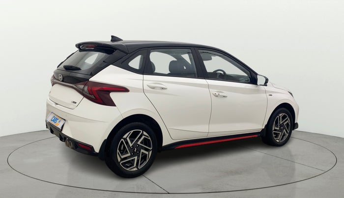 2023 Hyundai NEW I20 N LINE N8 1.0 TURBO DCT, Petrol, Automatic, 15,002 km, Right Back Diagonal