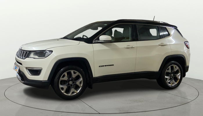 2019 Jeep Compass LIMITED PLUS PETROL AT, Petrol, Automatic, 70,805 km, Left Front Diagonal
