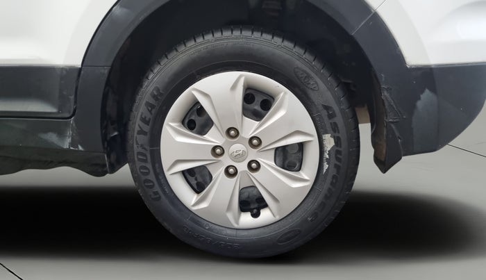 2017 Hyundai Creta E 1.6 PETROL, Petrol, Manual, 37,125 km, Left Rear Wheel