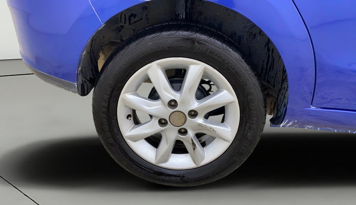 2014 Tata Zest XT PETROL, Petrol, Manual, 66,014 km, Right Rear Wheel
