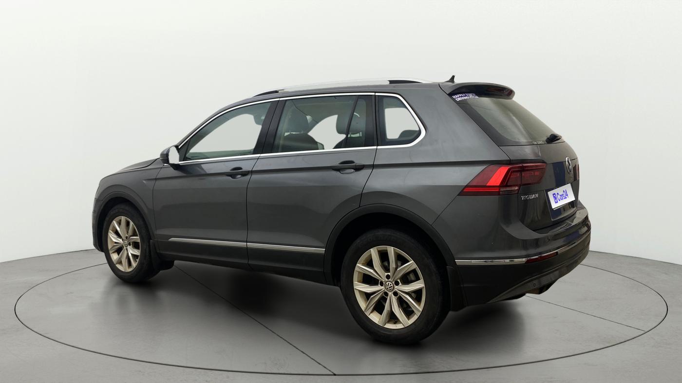 2018 Volkswagen TIGUAN HIGHLINE TDI AT, Diesel, Automatic, 1,39,797 km, Left Back Diagonal