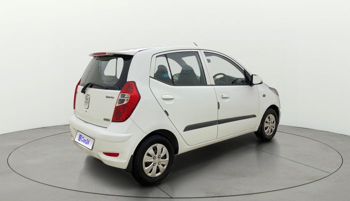2013 Hyundai i10 SPORTZ 1.2 AT, CNG, Automatic, 60,870 km, Right Back Diagonal