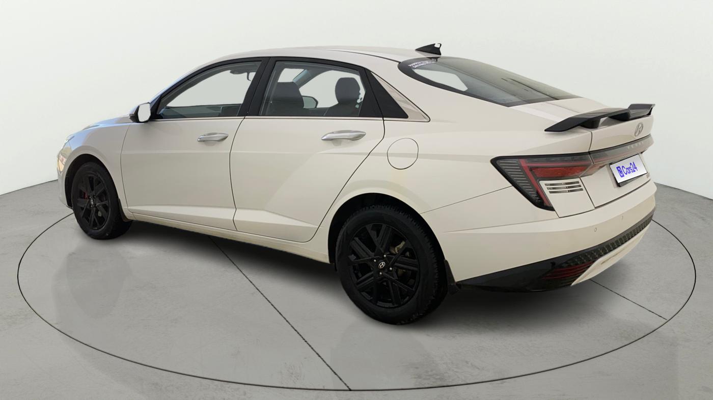 2025 Hyundai Verna SX (O) 1.5 TURBO PETROL DCT, Petrol, Automatic, 6,235 km, Left Back Diagonal