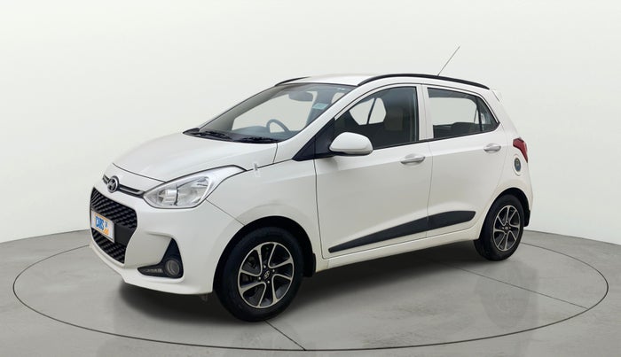 2017 Hyundai Grand i10 ASTA 1.2 KAPPA VTVT, Petrol, Manual, 65,910 km, Left Front Diagonal