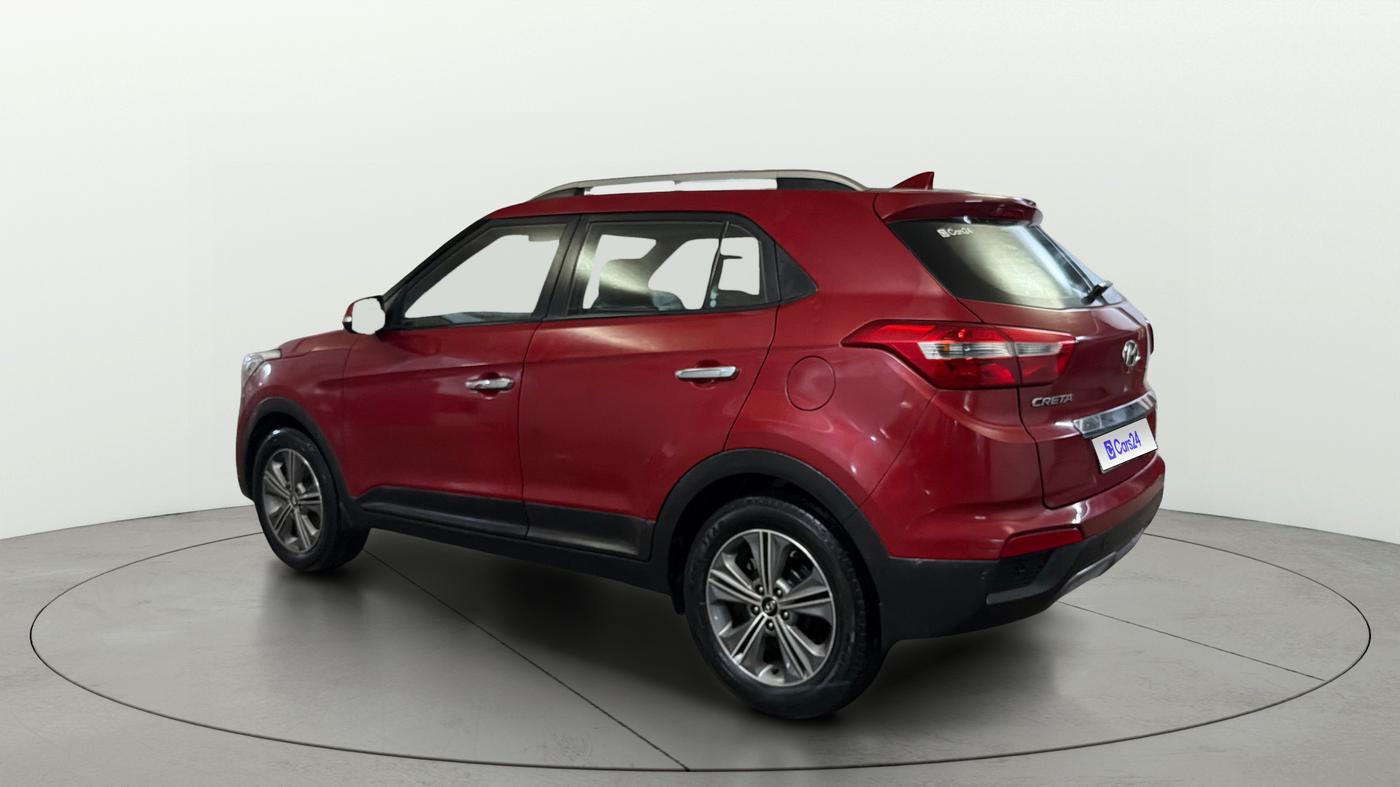 2017 Hyundai Creta SX PLUS AT 1.6 PETROL, Petrol, Automatic, 57,638 km, Left Back Diagonal