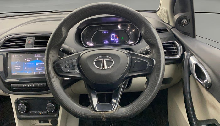 2022 Tata TIGOR XZ PLUS CNG, CNG, Manual, 78,358 km, Steering Wheel Close Up