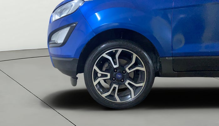 2019 Ford Ecosport TITANIUM 1.5L SIGNATURE EDITION (SUNROOF) PETROL, Petrol, Manual, 1,03,358 km, Left Front Wheel