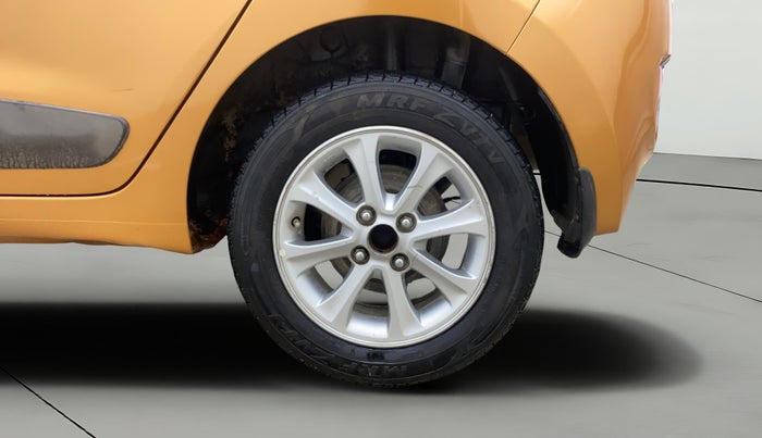 2015 Hyundai Grand i10 ASTA AT 1.2 KAPPA VTVT, Petrol, Automatic, 74,441 km, Left Rear Wheel