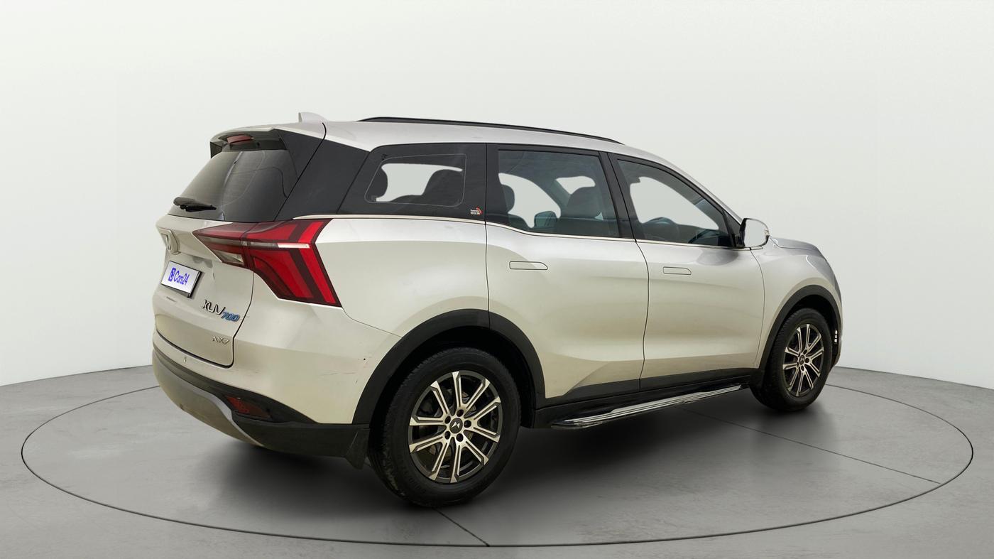 2021 Mahindra XUV700 AX 7 P MT 7 STR, Petrol, Manual, 1,32,878 km, Right Back Diagonal