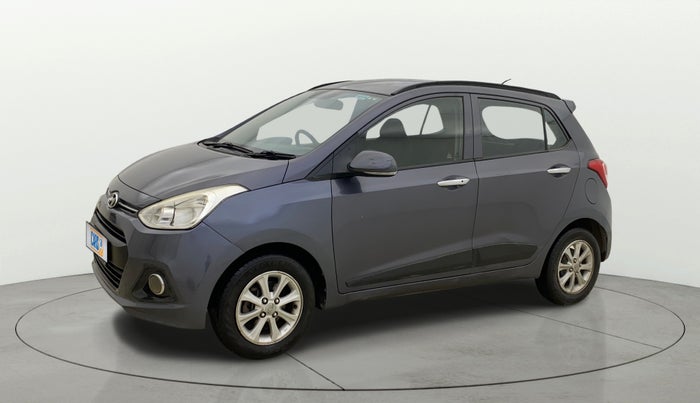 2014 Hyundai Grand i10 ASTA 1.2 KAPPA VTVT, Petrol, Manual, 34,466 km, Left Front Diagonal