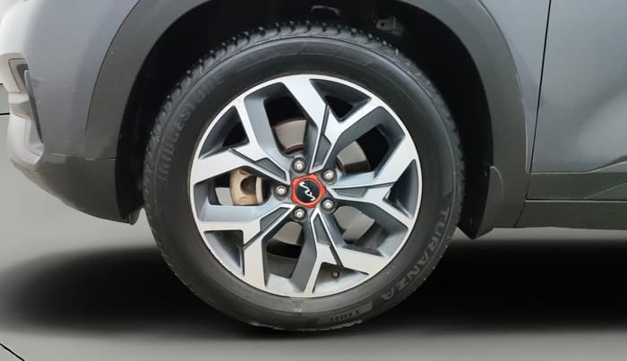 2022 KIA SELTOS X LINE 1.5 DIESEL AT, Diesel, Automatic, 70,187 km, Left Front Wheel