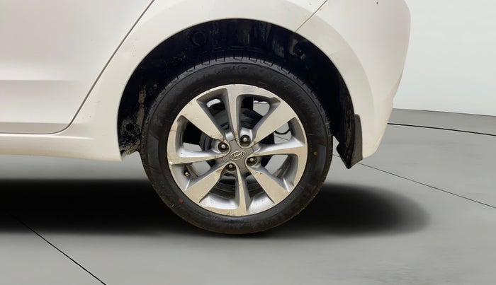 2017 Hyundai Elite i20 ASTA 1.2 DUAL TONE, Petrol, Manual, 50,403 km, Left Rear Wheel