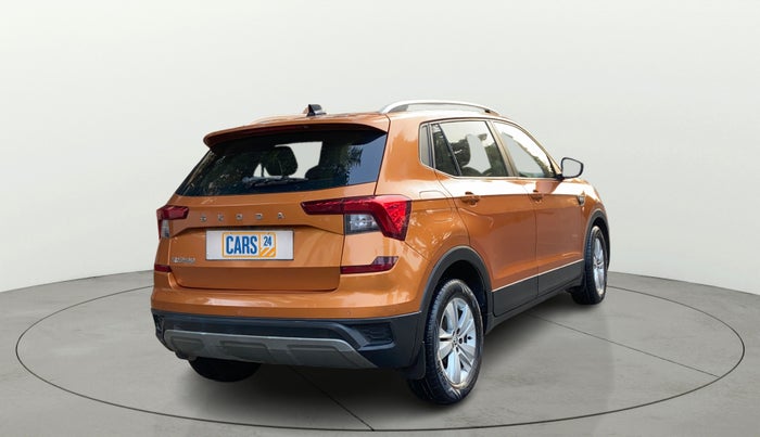 2021 Skoda KUSHAQ AMBITION 1.0L TSI AT, Petrol, Automatic, 64,270 km, Right Back Diagonal