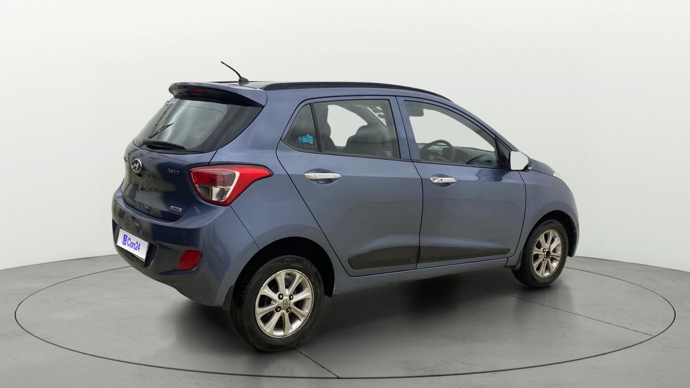 2014 Hyundai Grand i10 ASTA 1.1 CRDI, Diesel, Manual, 80,678 km, Right Back Diagonal