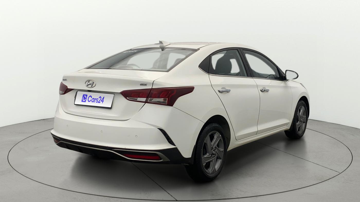 2021 Hyundai Verna SX 1.5 VTVT, Petrol, Manual, 50,946 km, Right Back Diagonal