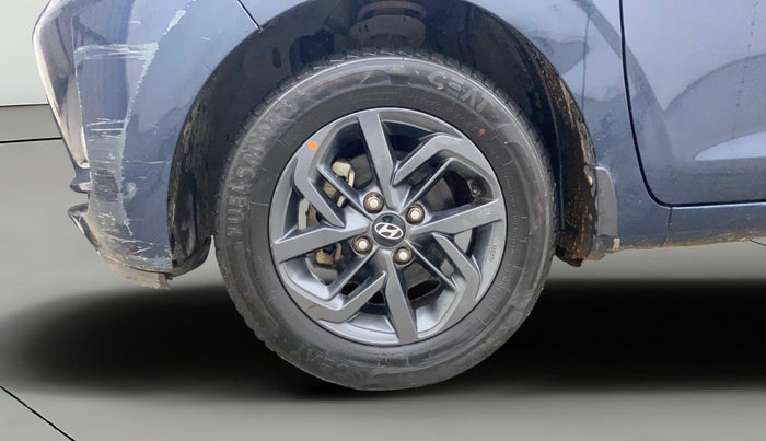 2022 Hyundai GRAND I10 NIOS SPORTZ AMT 1.2 KAPPA VTVT, Petrol, Automatic, 54,956 km, Left Front Wheel