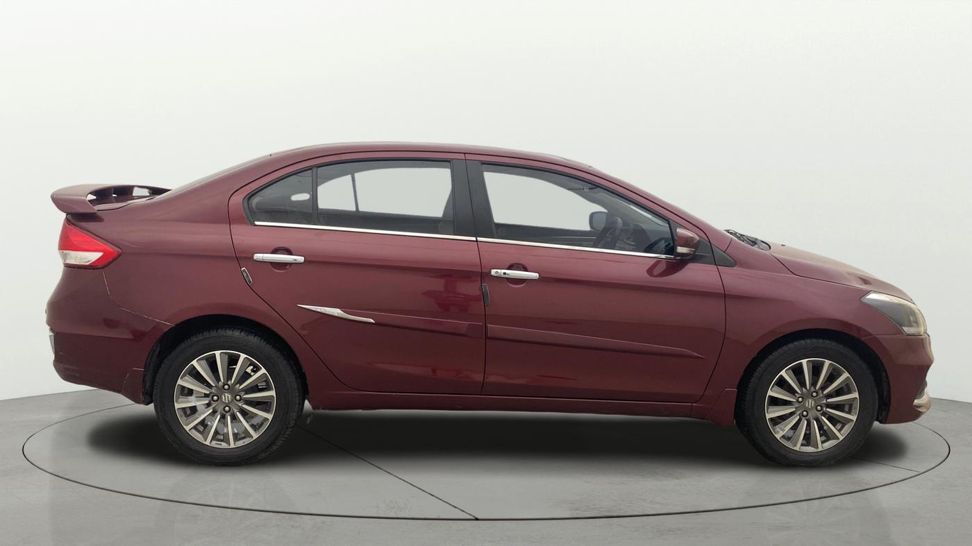 2019 Maruti Ciaz ALPHA  AT 1.5 SHVS PETROL, Petrol, Automatic, 60,463 km, Right Side View
