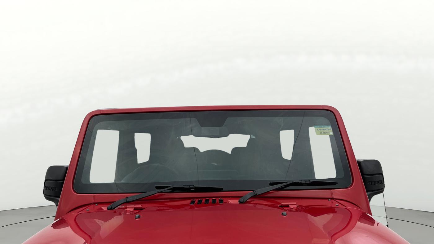 2024 Mahindra Thar LX D AT 4WD HT, Diesel, Automatic, 33,639 km, Front Windshield