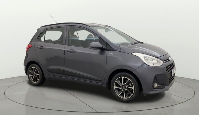 2018 Hyundai Grand i10 SPORTZ AT 1.2 KAPPA VTVT, Petrol, Automatic, 38,180 km, Right Front Diagonal