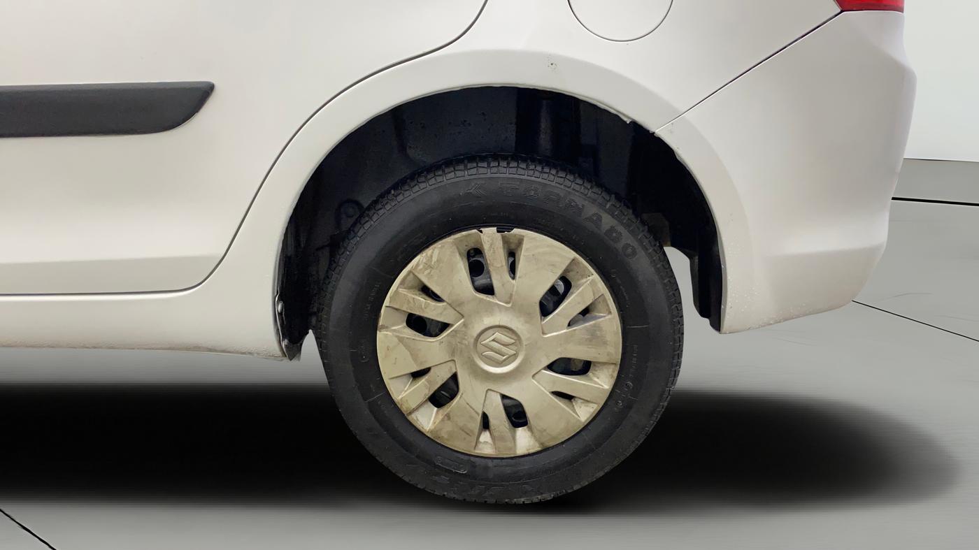 2014 Maruti Swift Dzire VXI, Petrol, Manual, 73,335 km, Left Rear Wheel