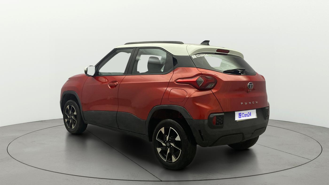 2025 Tata PUNCH Creative Plus (S) AMT, Petrol, Automatic, 19,349 km, Left Back Diagonal