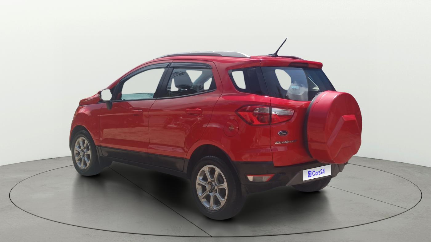 2018 Ford Ecosport TITANIUM + 1.5L DIESEL, Diesel, Manual, 80,941 km, Left Back Diagonal