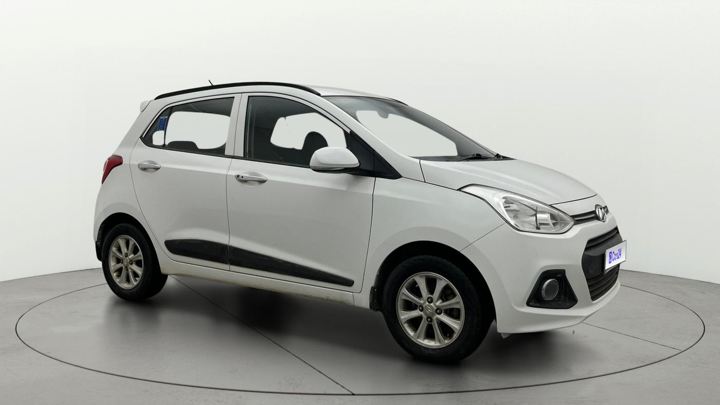 2016 Hyundai Grand i10 ASTA AT 1.2 KAPPA VTVT, Petrol, Automatic, 44,307 km, Right Front Diagonal