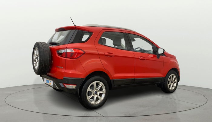 2018 Ford Ecosport TITANIUM + 1.5L PETROL AT, Petrol, Automatic, 50,718 km, Right Back Diagonal
