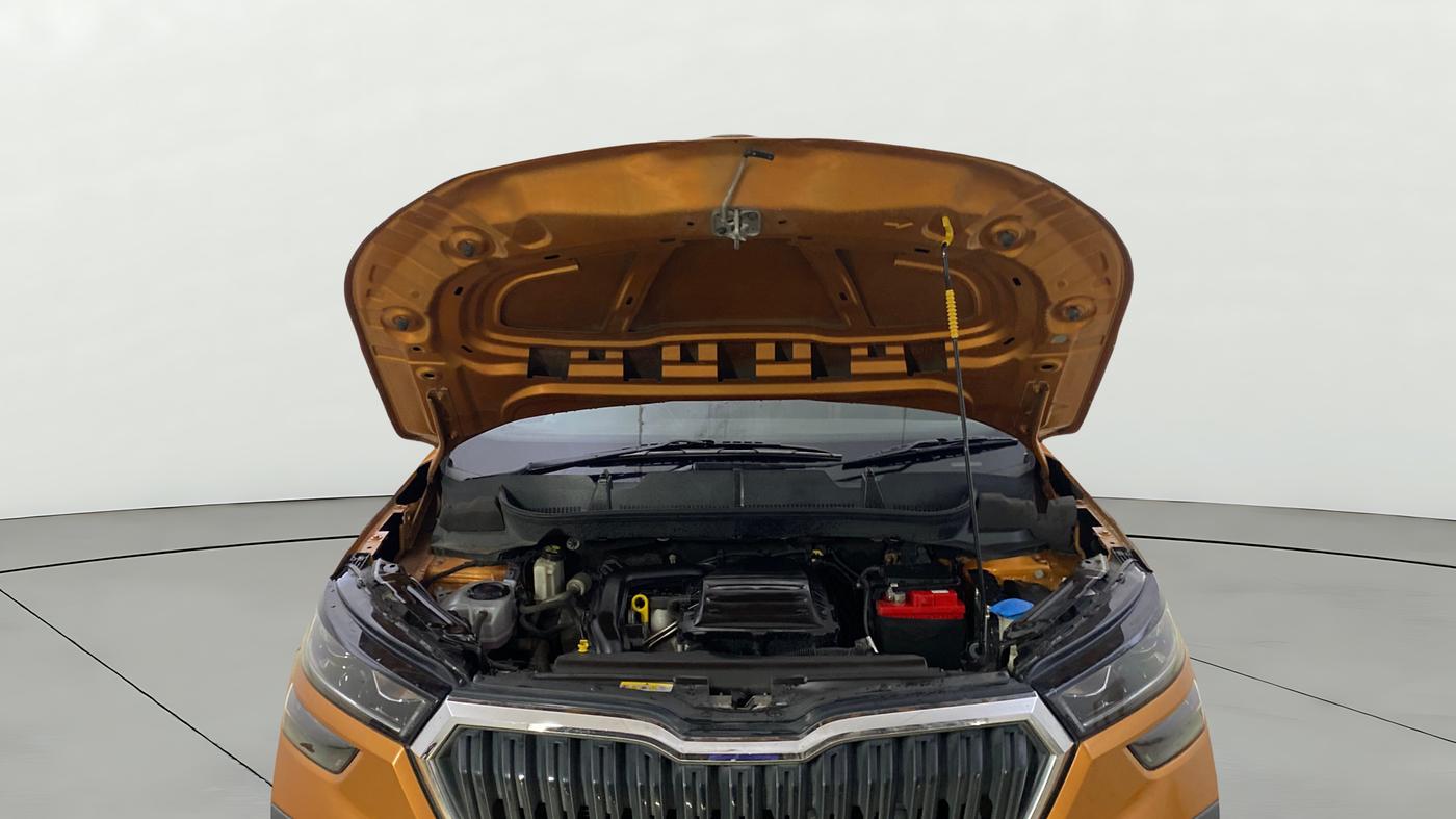 2021 Skoda KUSHAQ AMBITION 1.0L TSI AT, Petrol, Automatic, 45,058 km, Open Bonet