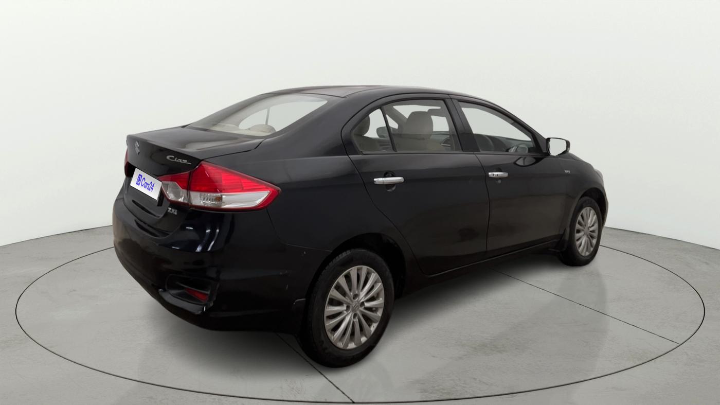 2014 Maruti Ciaz ZXI, Petrol, Manual, 76,034 km, Right Back Diagonal