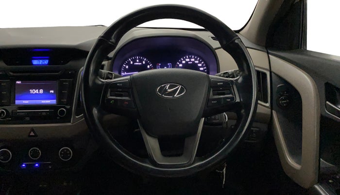 2015 Hyundai Creta S 1.6 PETROL, Petrol, Manual, 78,783 km, Steering Wheel Close Up