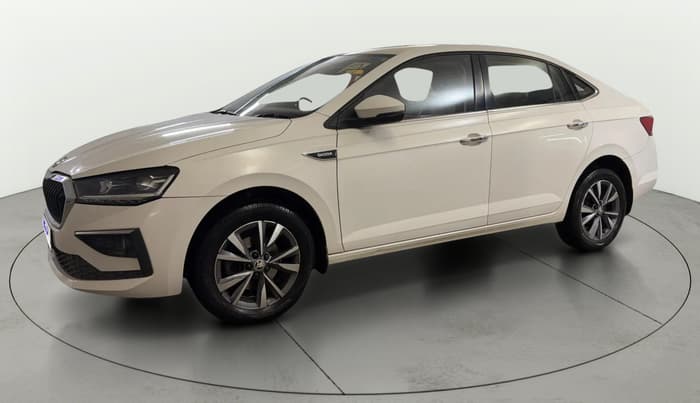 2023 Skoda SLAVIA STYLE 1.0L TSI AT, Petrol, Automatic, 25,743 km, Left Front Diagonal