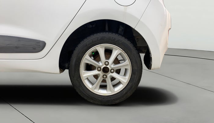 2014 Hyundai Grand i10 ASTA AT 1.2 KAPPA VTVT, Petrol, Automatic, 86,070 km, Left Rear Wheel